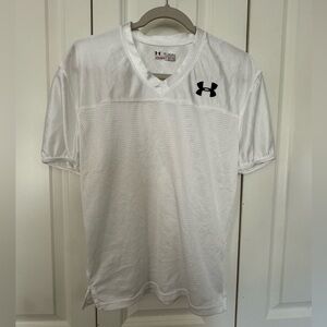 Under Armour Boy's White Mesh Jersey